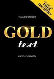 gold-text-psd-action