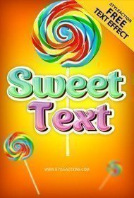 sweet-text-style-psd-action