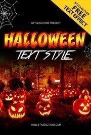 halloween-text-style-psd-action
