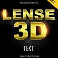 lense-3d-text-styles-photoshop-action