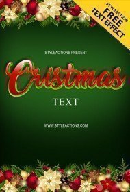 cristmas-text-photoshop-action