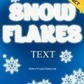 snowflakes-text-style
