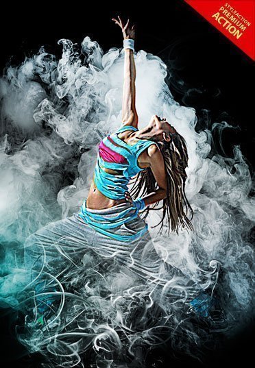 smoke-photoshop-action