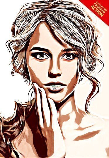 vector-painting-photoshop-action