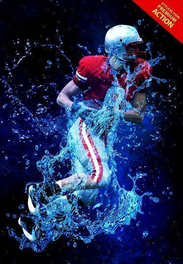 water-splash-photoshop-action
