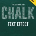 chalk-text-effect