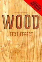 wood-text-effect-psd-action