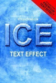 ice-text-effect-ps-action