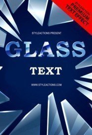 glass-text-psd-flyer-template