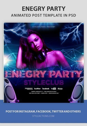 energy-party-animated-template