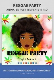 reggae-party-animated-template