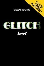 glitch-text-effect-ps-action