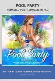 pool-party-ps-animated-template