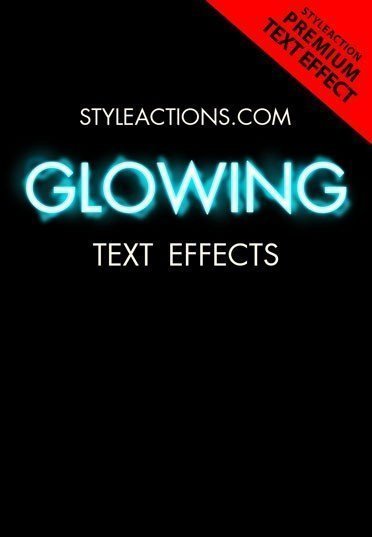 glowing-text-effects-photoshop-actions