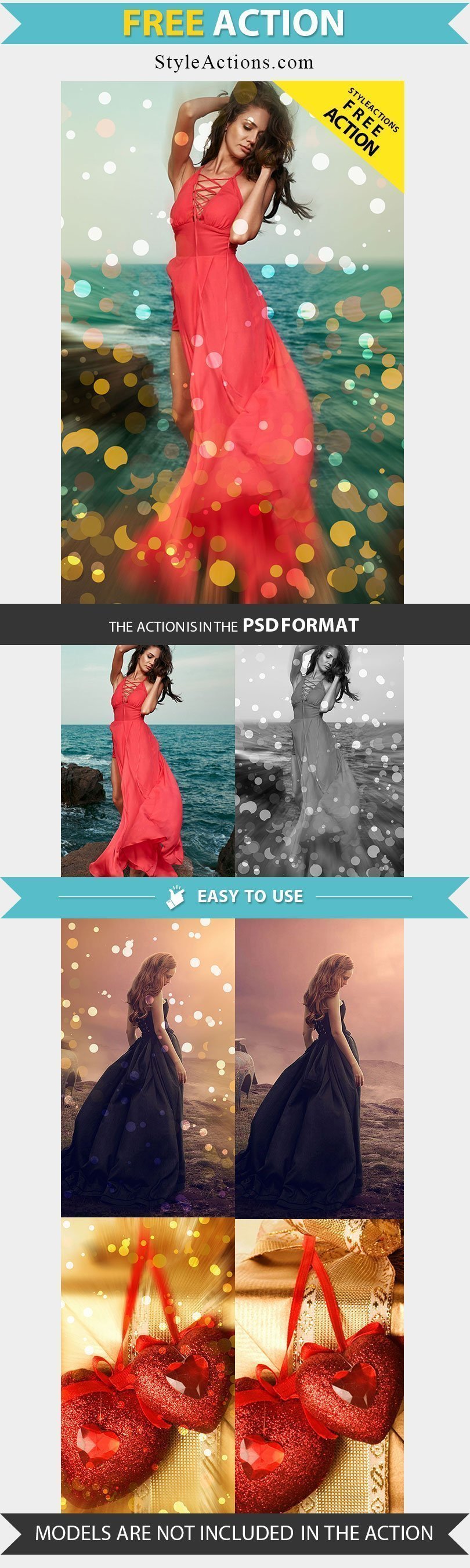 bokeh photoshop action download