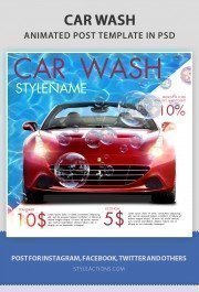car-wash-animated-template