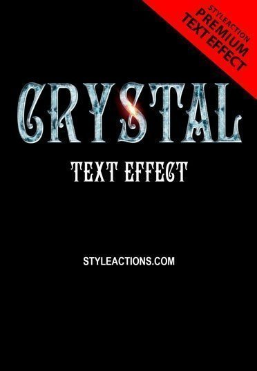crystal-text-effect