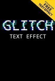 glitch-text-effect-ps-action