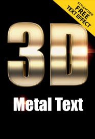 3d-metal-text-effect