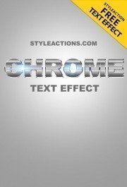 chrome-text-effect-ps-action
