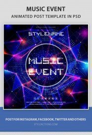 music-event-animated-template
