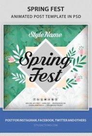 spring-fest-animated-template