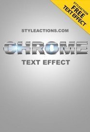 chrome-text-effect